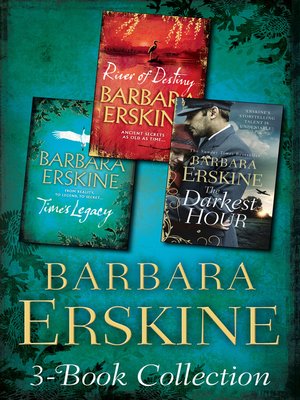 cover image of Barbara Erskine 3-Book Collection